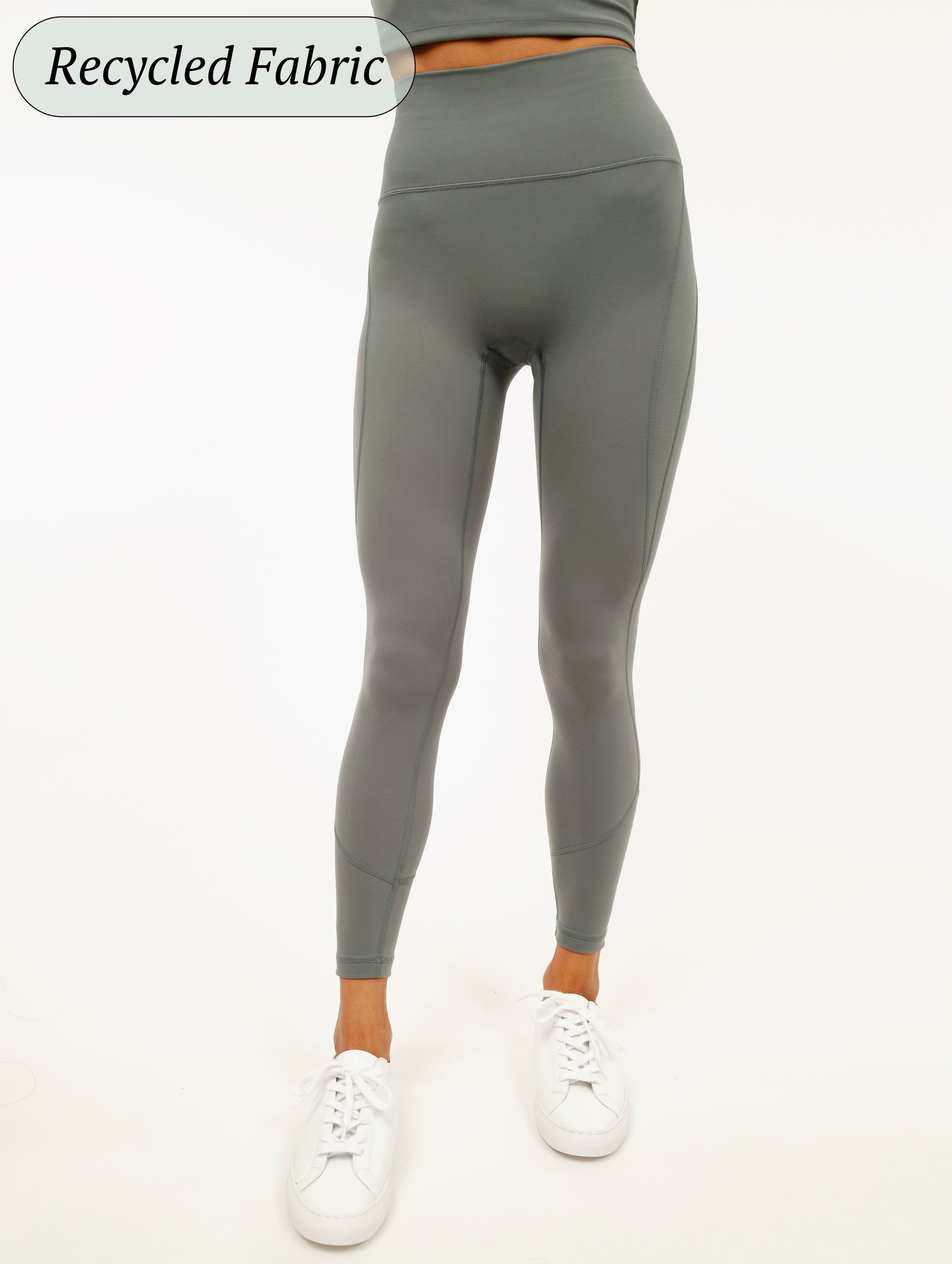 CozyTech Legging · Stone Green – SIVA ACTIVE