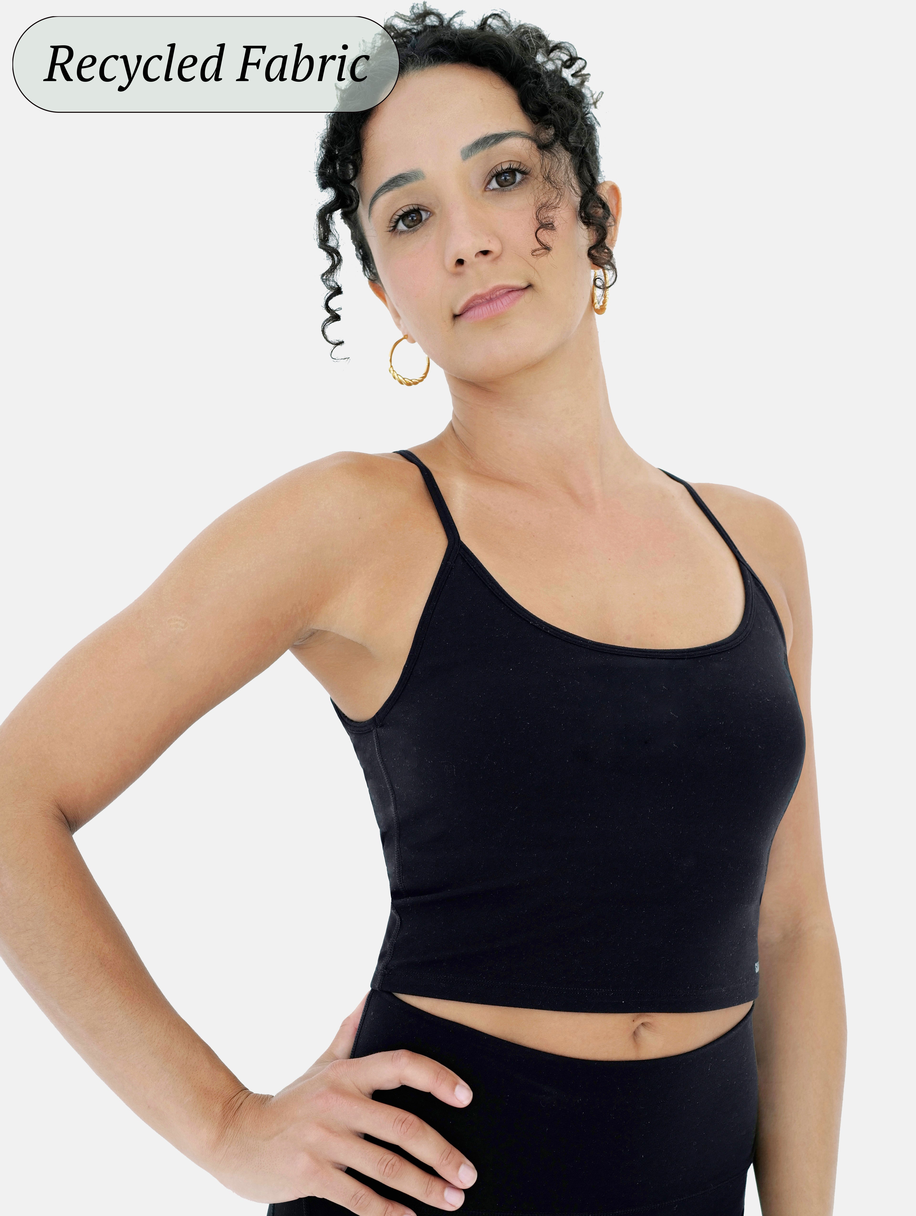 Womens Reversible Sports Bra Padded Crop Tank Tops Workout Yoga